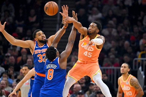 Los New York Knicks cambiaron el rumbo del partido en tan solo ocho minutos